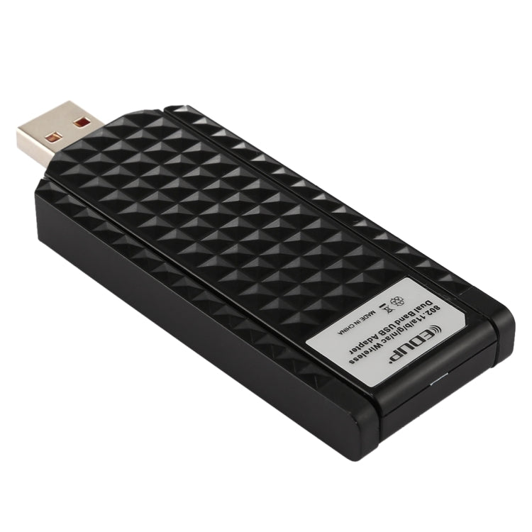 EDUP EP-AC1625 600Mbps 2.4G / 5.8GHz Dual Band Wireless 11AC USB 2.0 Adapter Network Card with 2 Antennas for Laptop / PC, EP-AC1625 EDUP EP-AC1625 600Mbps 2.4G / 5.8GHz Dual Band Wireless 11AC USB 2.0 Adapter Network Card with 2 Antennas for Laptop / PC, EP-AC1625